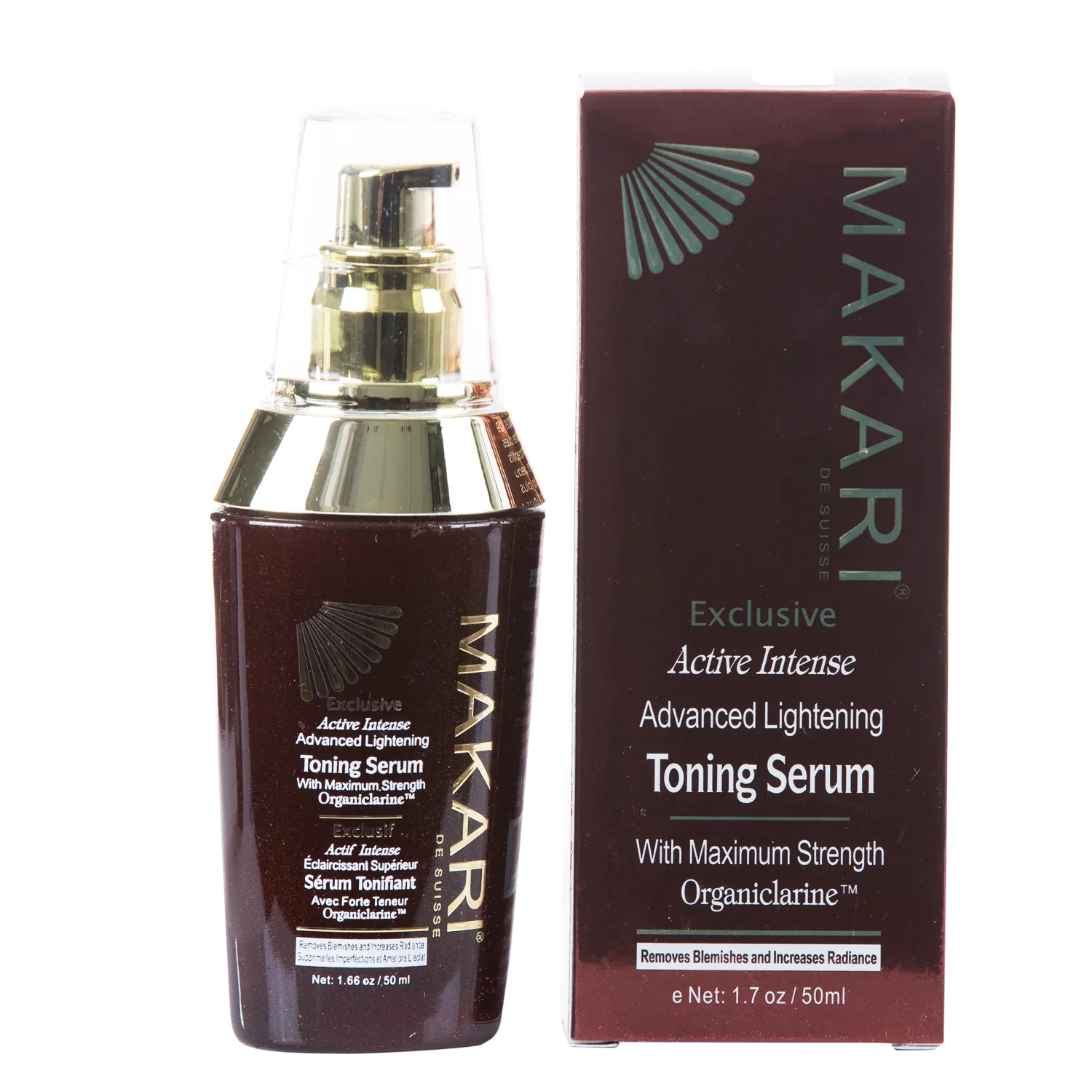 MAKARI EXCLUSIVE - TONING SERUM Clarifies spots.  Boosts radiance.