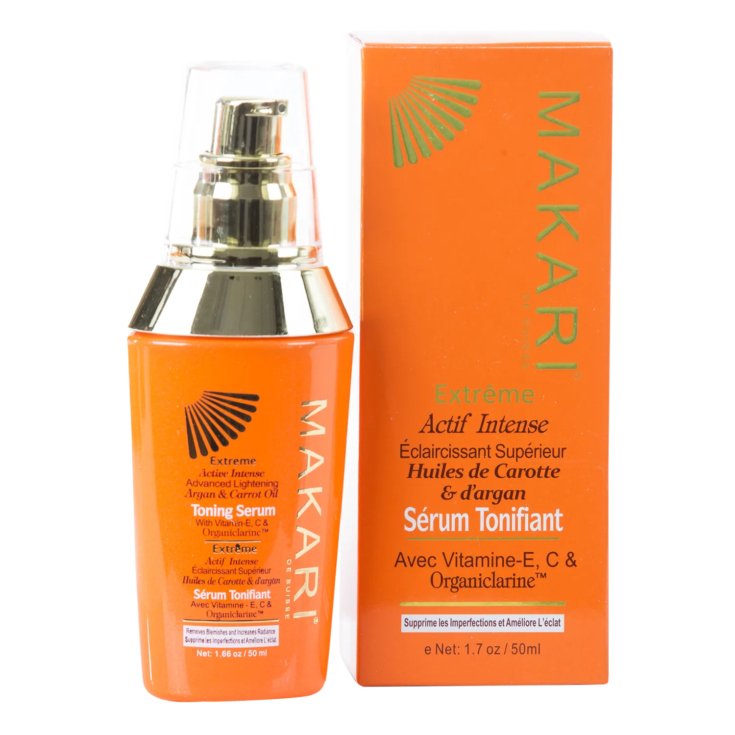 MAKARI EXTREME ARGAN & CARROT OIL TONING SERUM