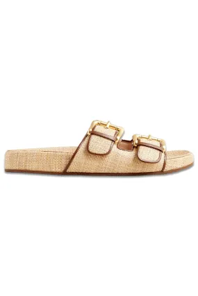 Marlow Sandals In Raffia