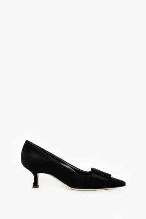 Maysale Pump Velvet 50 Black