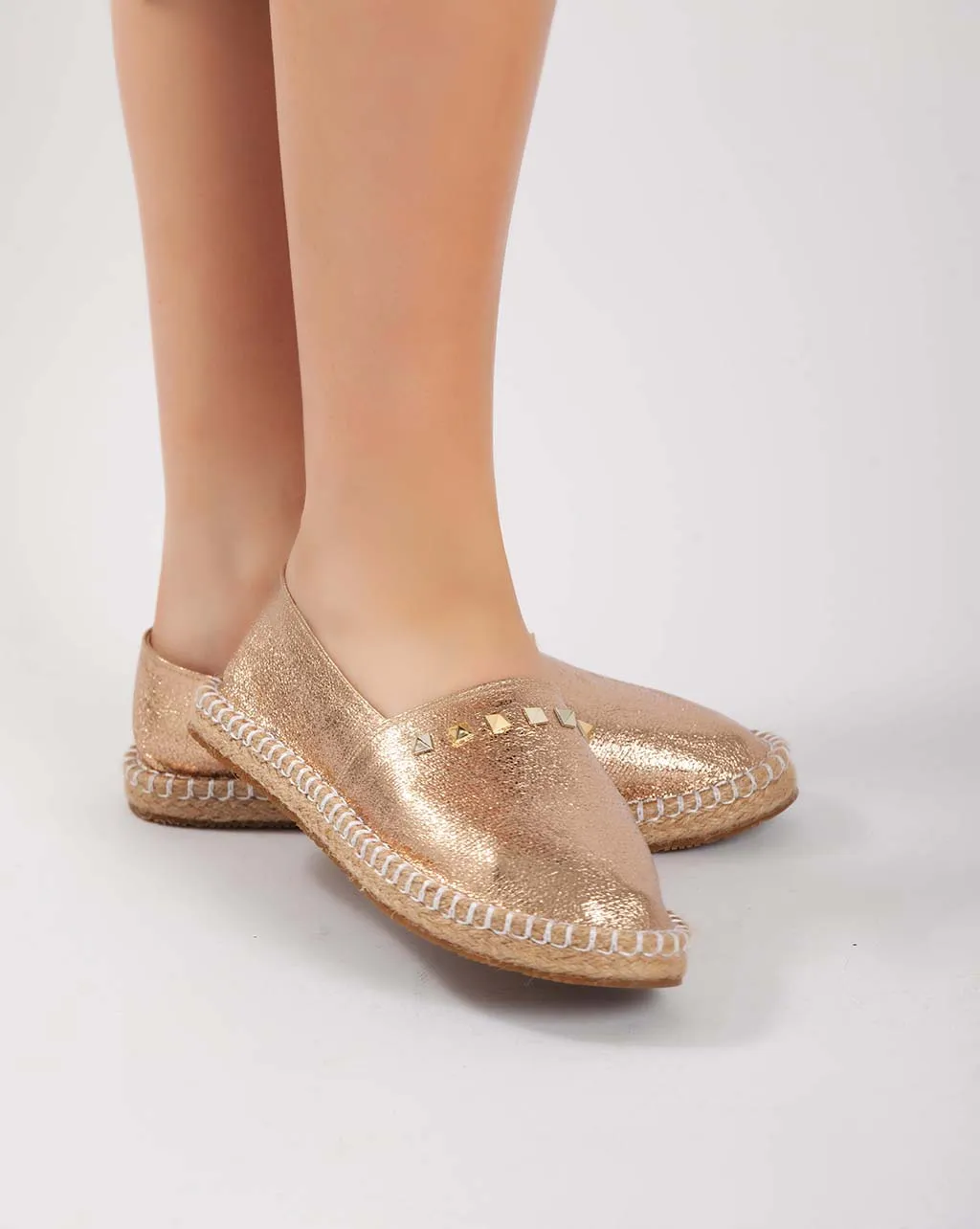 Metallic Flats - Champagne