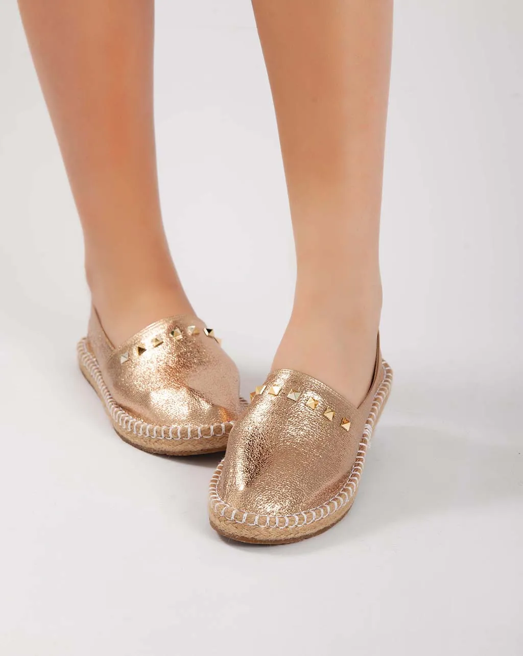 Metallic Flats - Champagne