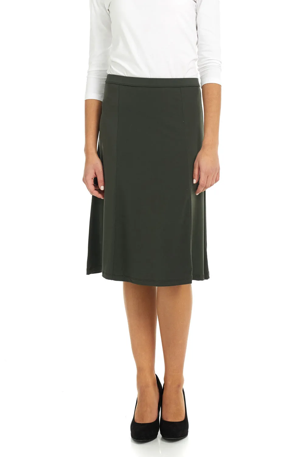 Modest Skirt for Women with Knee Length A-line design 'Florence'