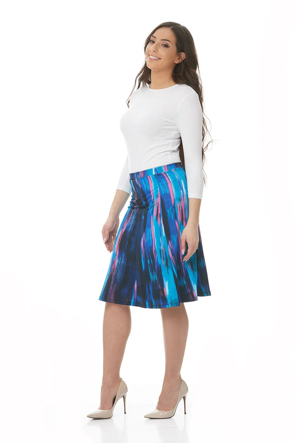 Modest Skirt for Women with Knee Length A-line design 'Florence'