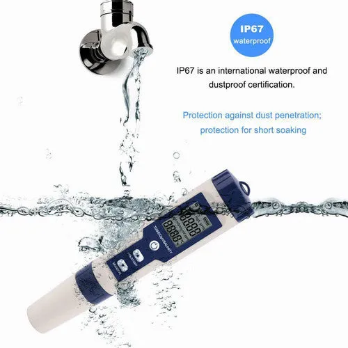 Multifunctional 7-in-1 Water Quality Tester   Skimmer Set