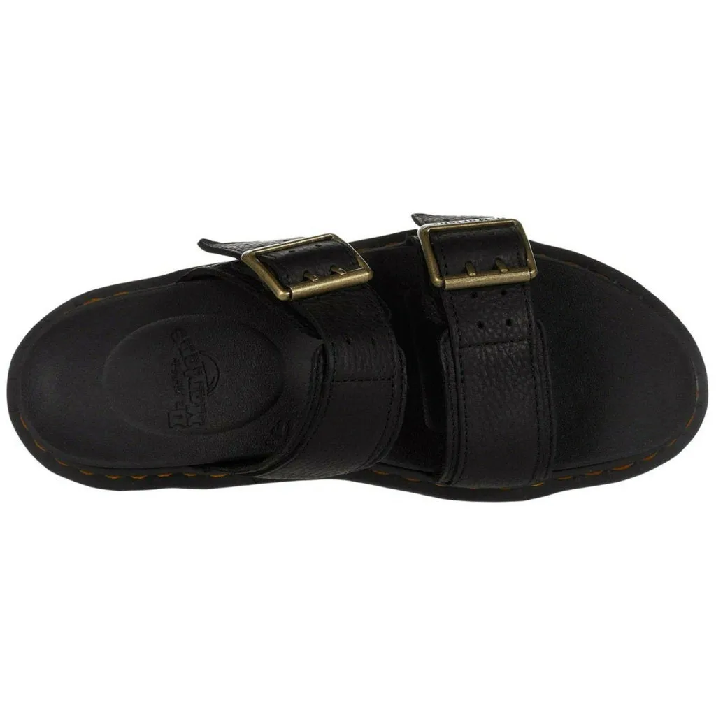 Myles II Ambassador Leather Unisex Slide Sandals