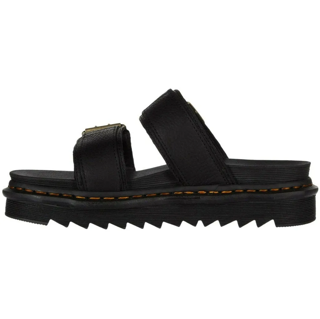 Myles II Ambassador Leather Unisex Slide Sandals