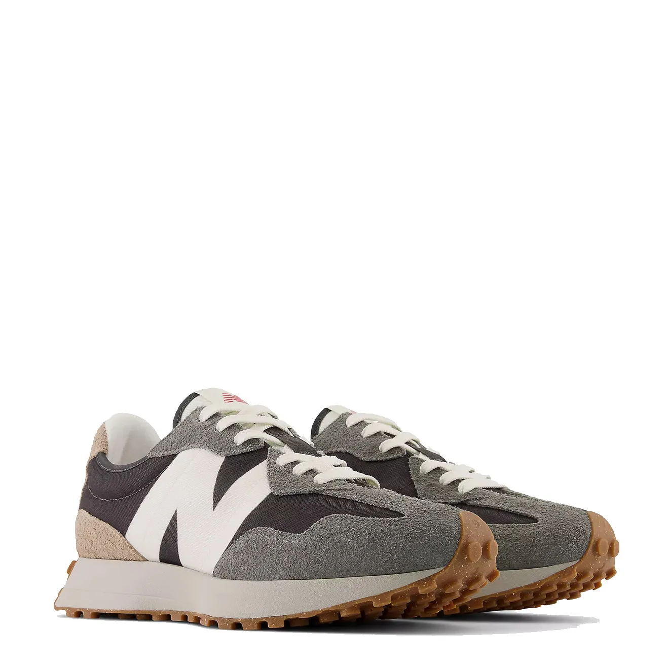 New Balance 327 Trainer Harbour Grey with Blacktop