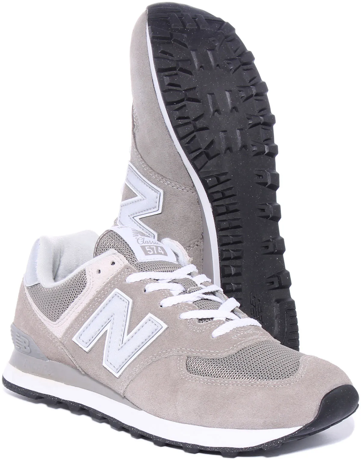 New Balance Ml574Evg In Grey For Men