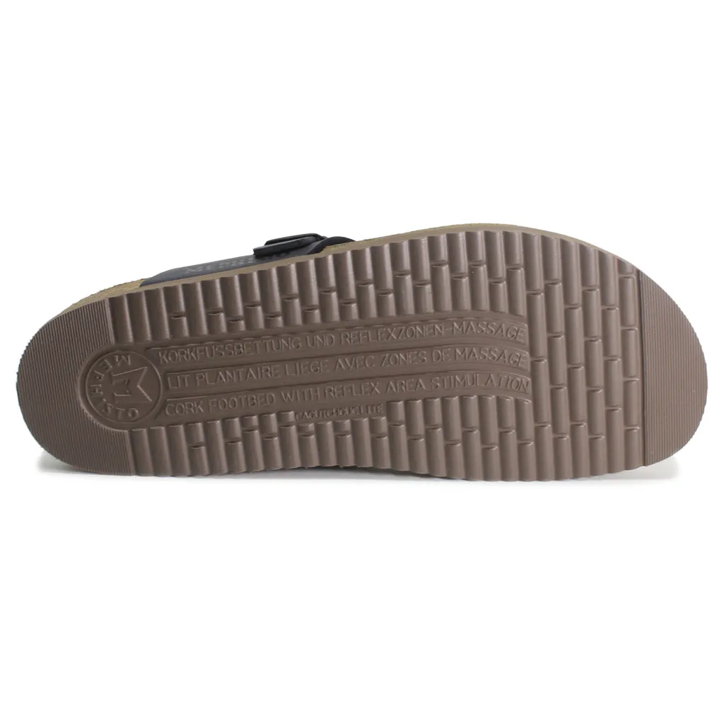 Niels Full Grain Leather Men's Slide Sandals