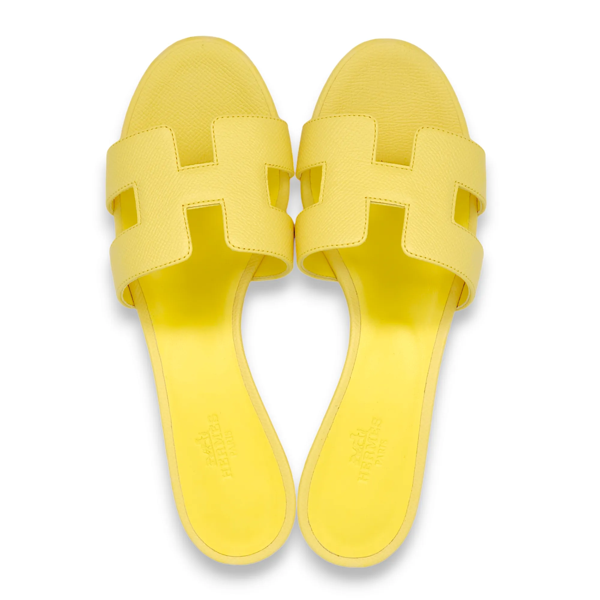 Oasis 37 Jaune Curcuma Sandals in Epsom