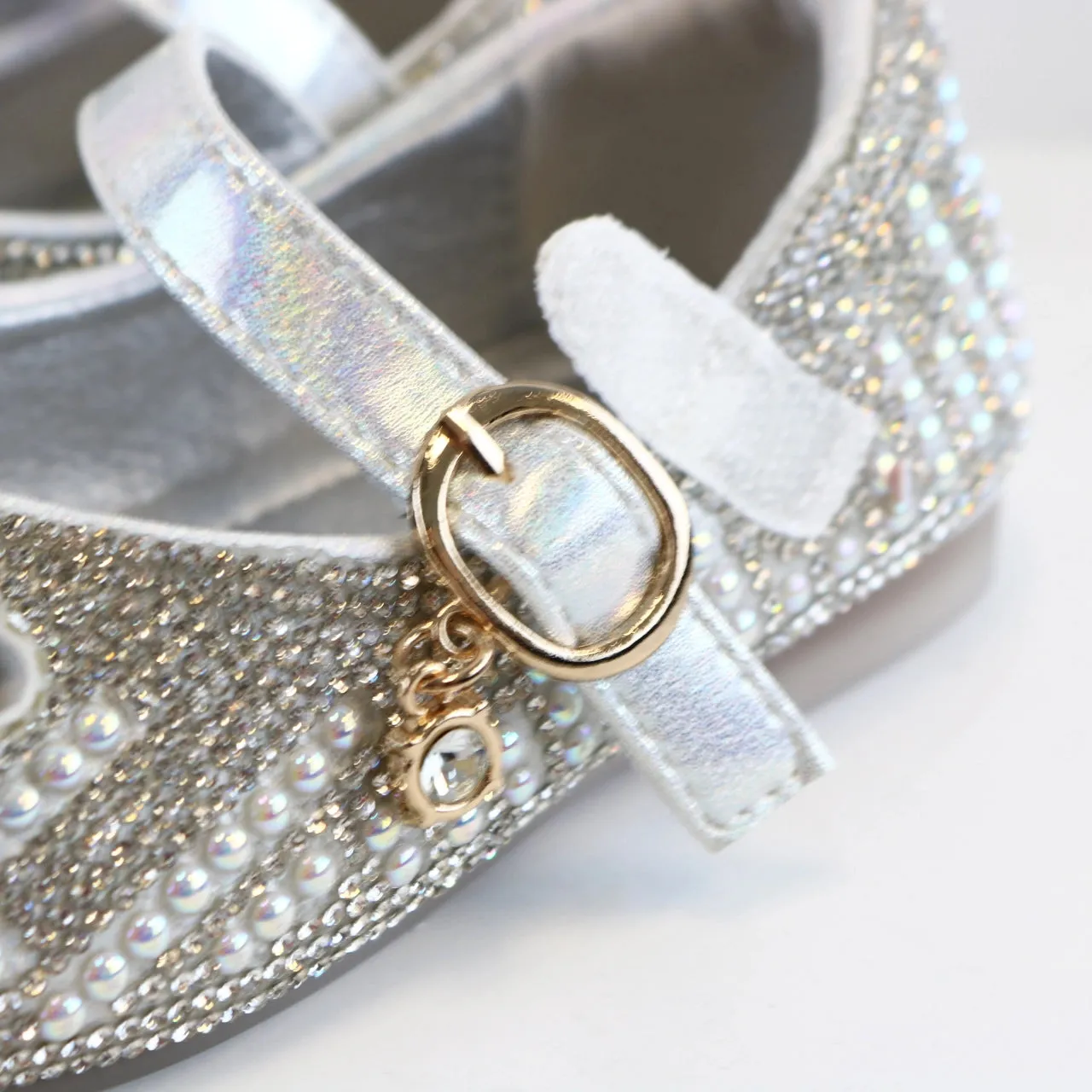 Pearl and Rhinestone Shoes