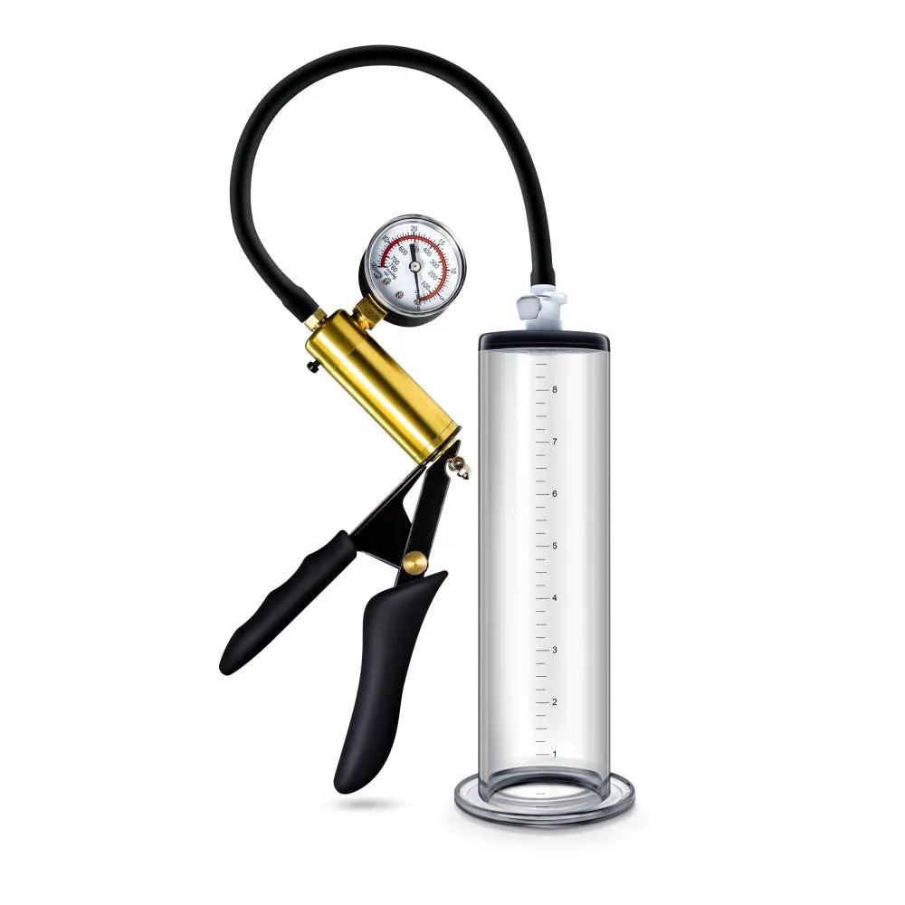 Performance By Blush® | VX6 Vacuum With Brass Pistol & Pressure Gauge Clear Pump