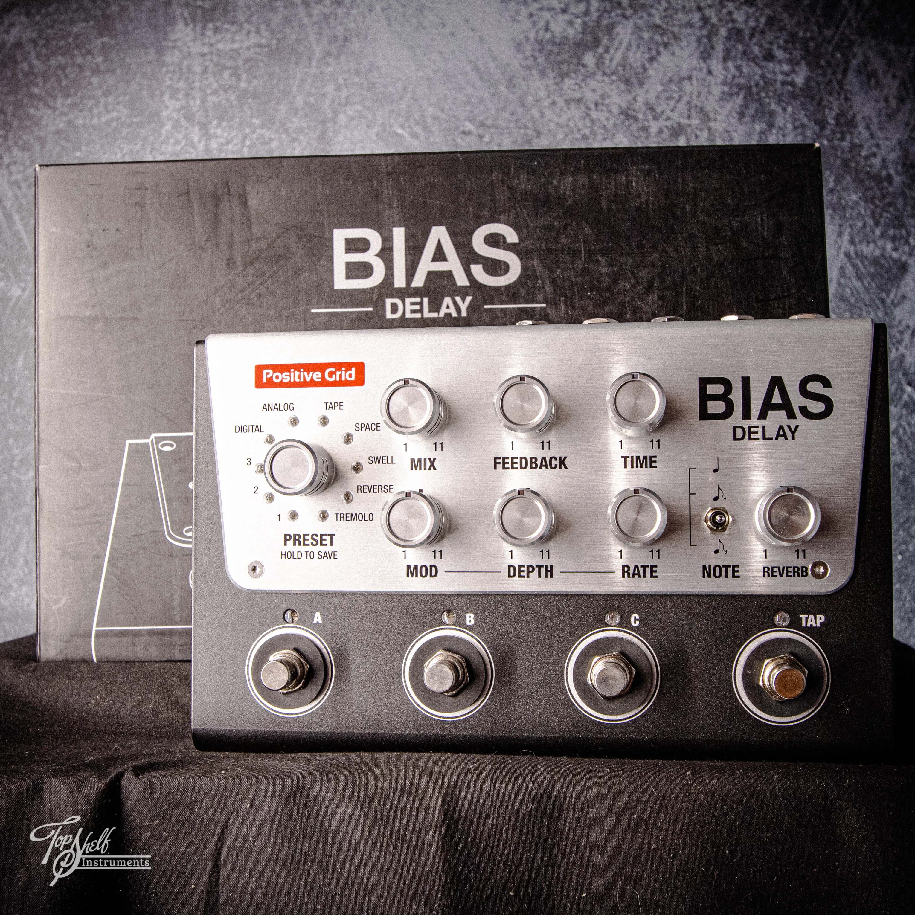 Positive Grid Bias Delay Pedal