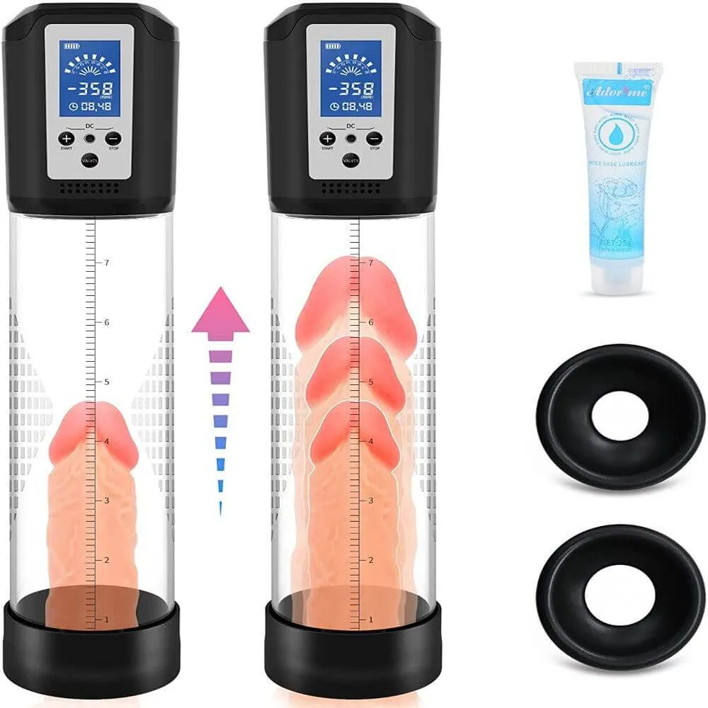 Premium 8 Suction Intensities Electric Penis Vacuum Enlarge Pump 2.0