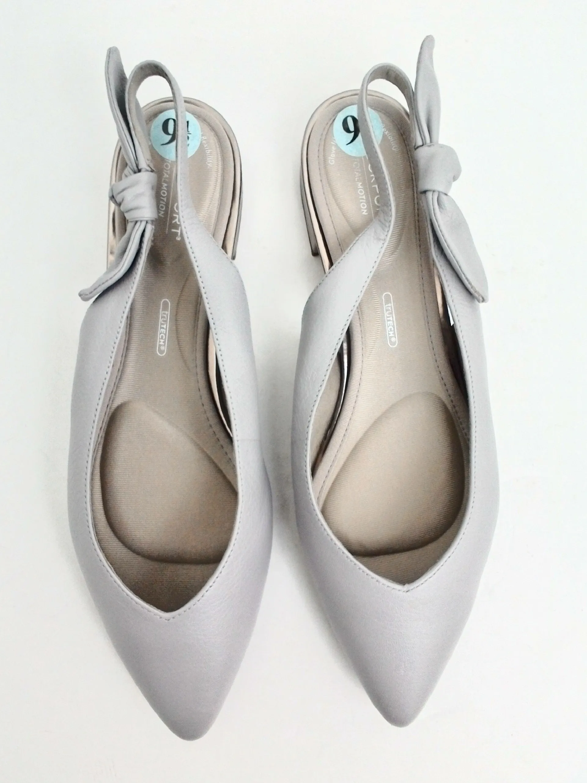 Rockport Women's Grey Flats Size 9.5