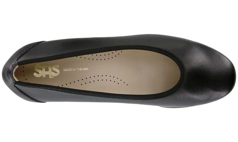 SAS Women's Milano Black Pump-MILANO013-Made in USA-Brandy's Shoes