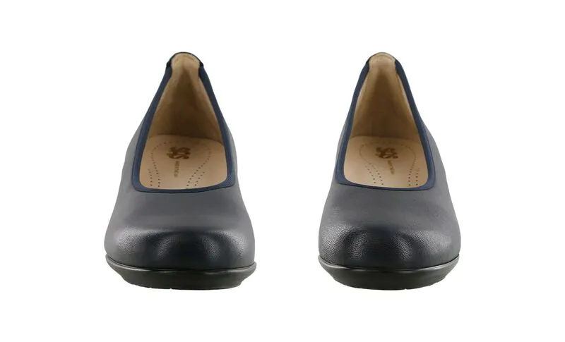 SAS Women's Milano Navy Pump-MILANO011-Made in USA-Brandy's Shoes