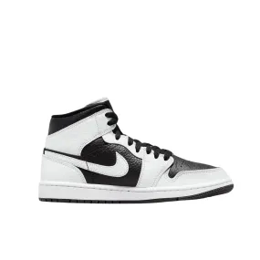 Sneakers Wmns Air Jordan 1 Mid Se - White/Black-White