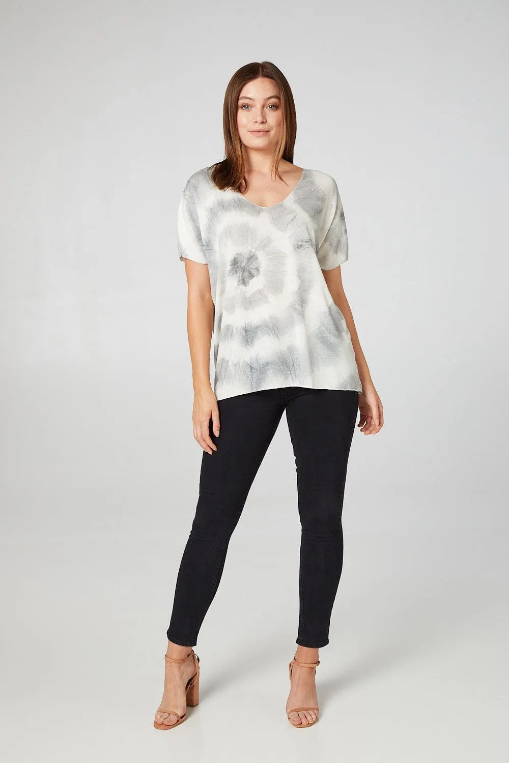 Tie Dye V-Neck T-Shirt