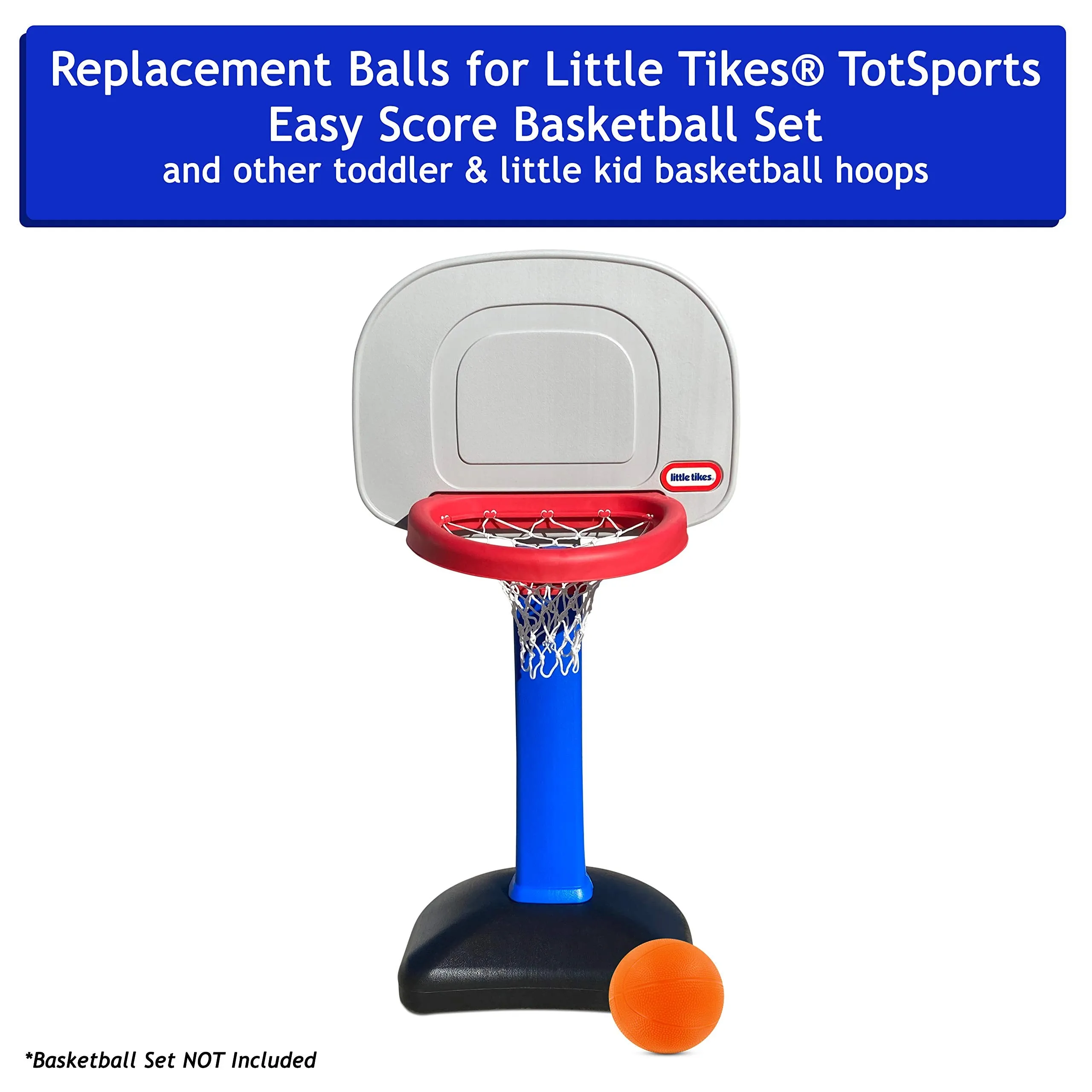 Toddler & Little Kids Replacement Basketball - for Little Tikes EasyScore Basketball Hoop