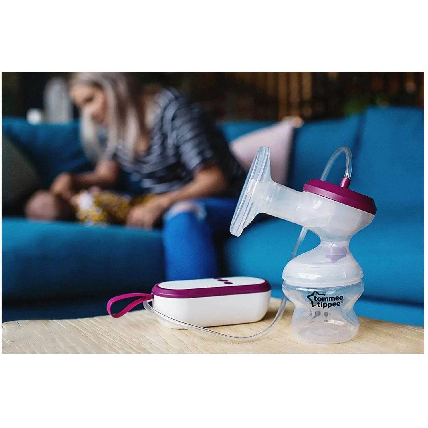 Tommee Tippee Express & Go Made for Me Single Electric Breast Pump - UK Plug