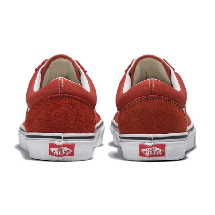 Vans - Old Skool Adults Color Theory Bossa Nova Rust Red