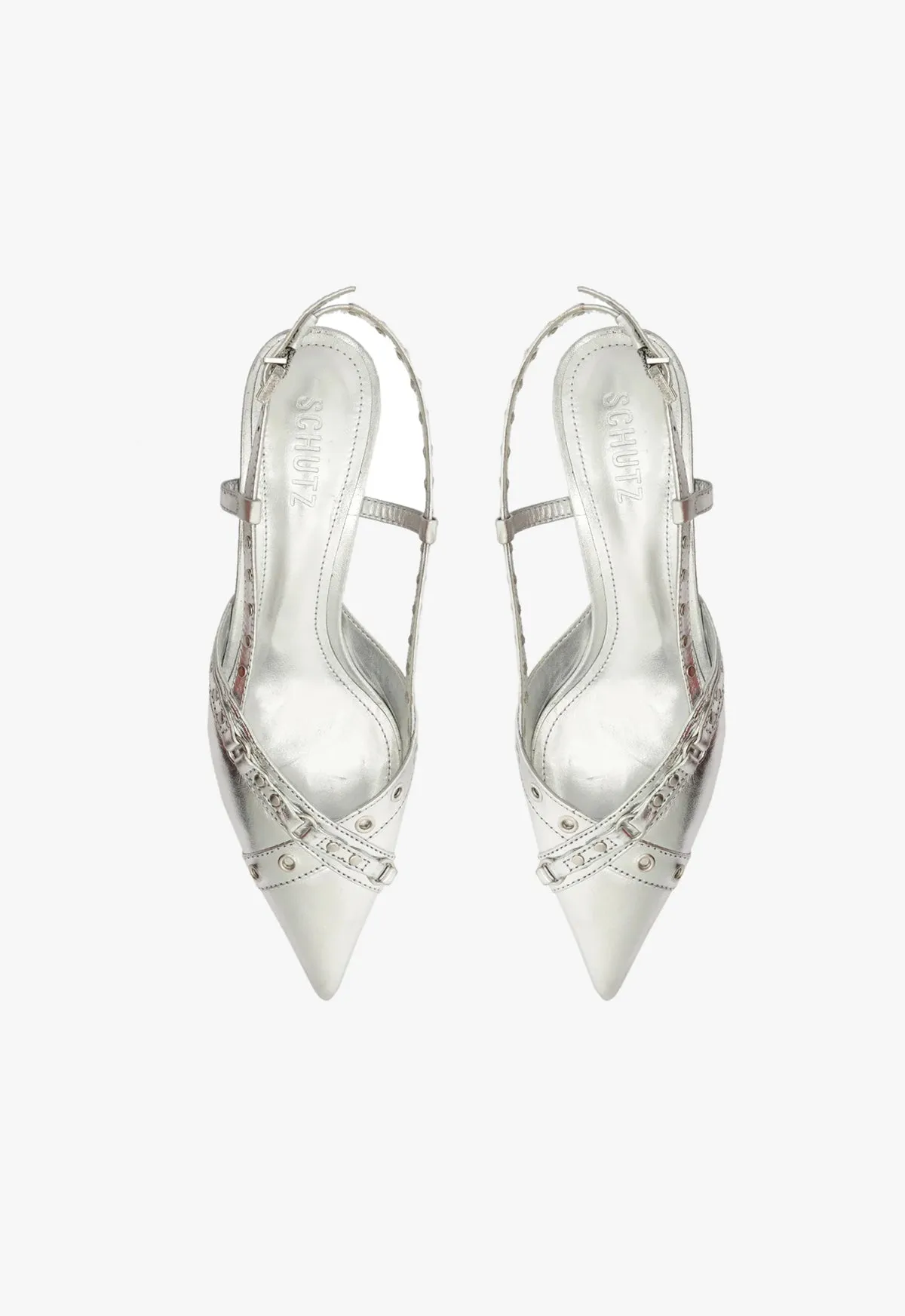 Venezia Metallic Leather Pump