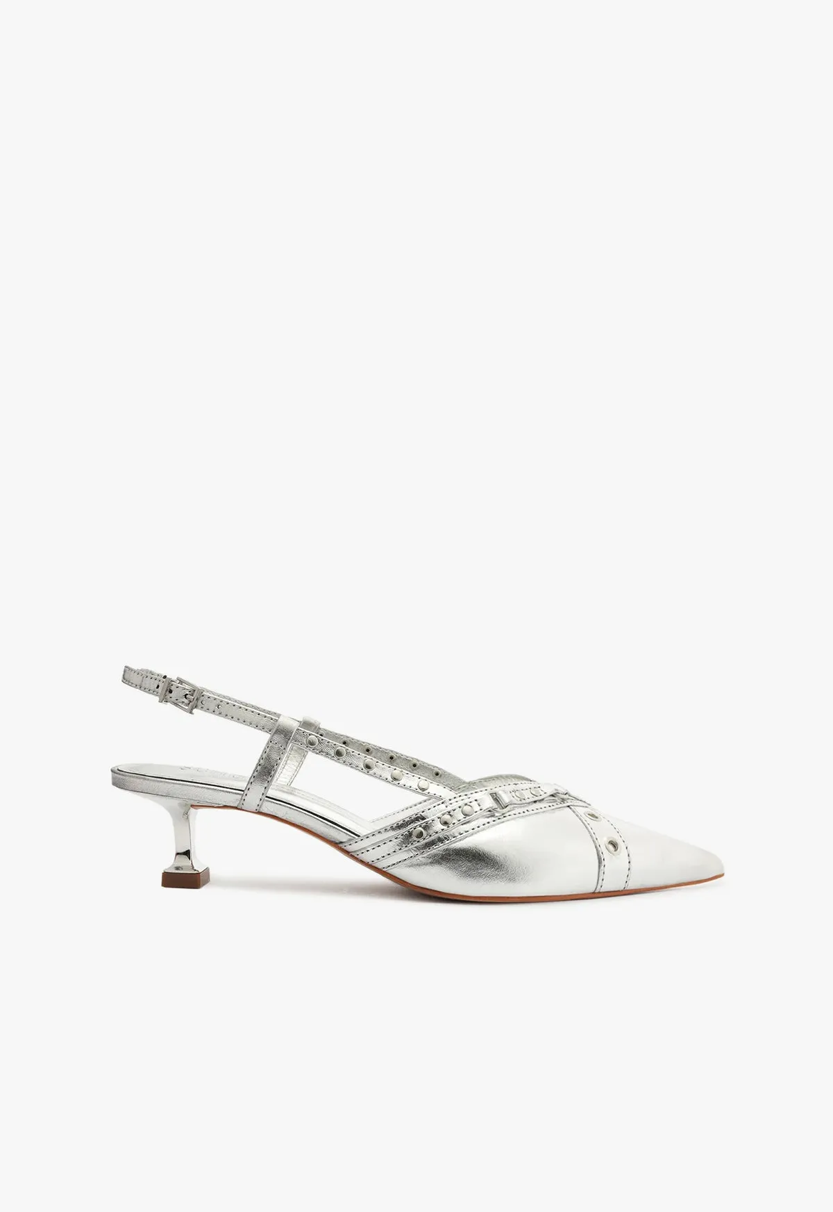 Venezia Metallic Leather Pump