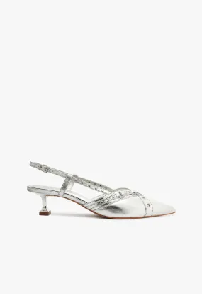 Venezia Metallic Leather Pump