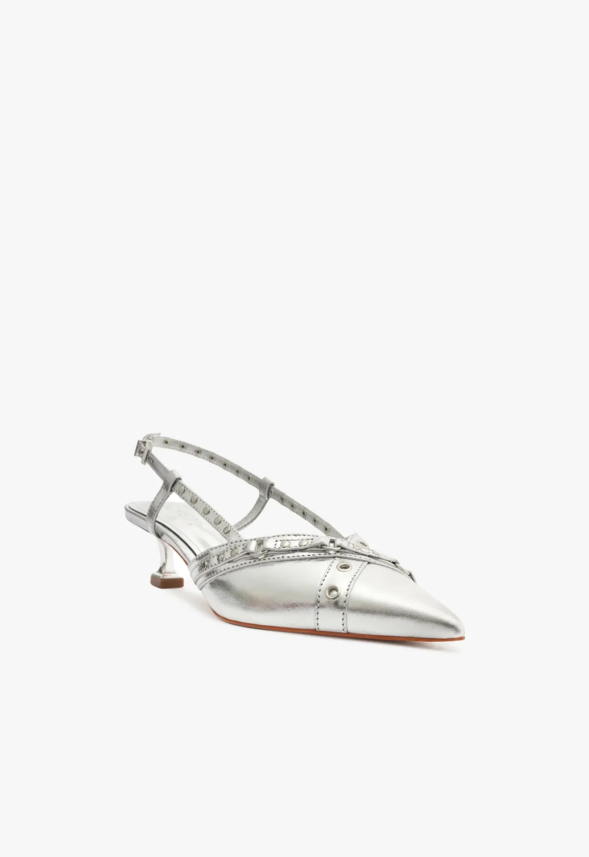 Venezia Metallic Leather Pump