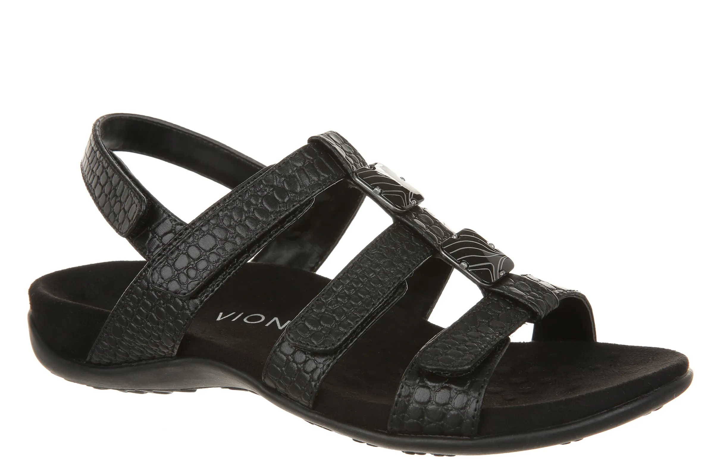 Vionic Amber Sandal Black Women's