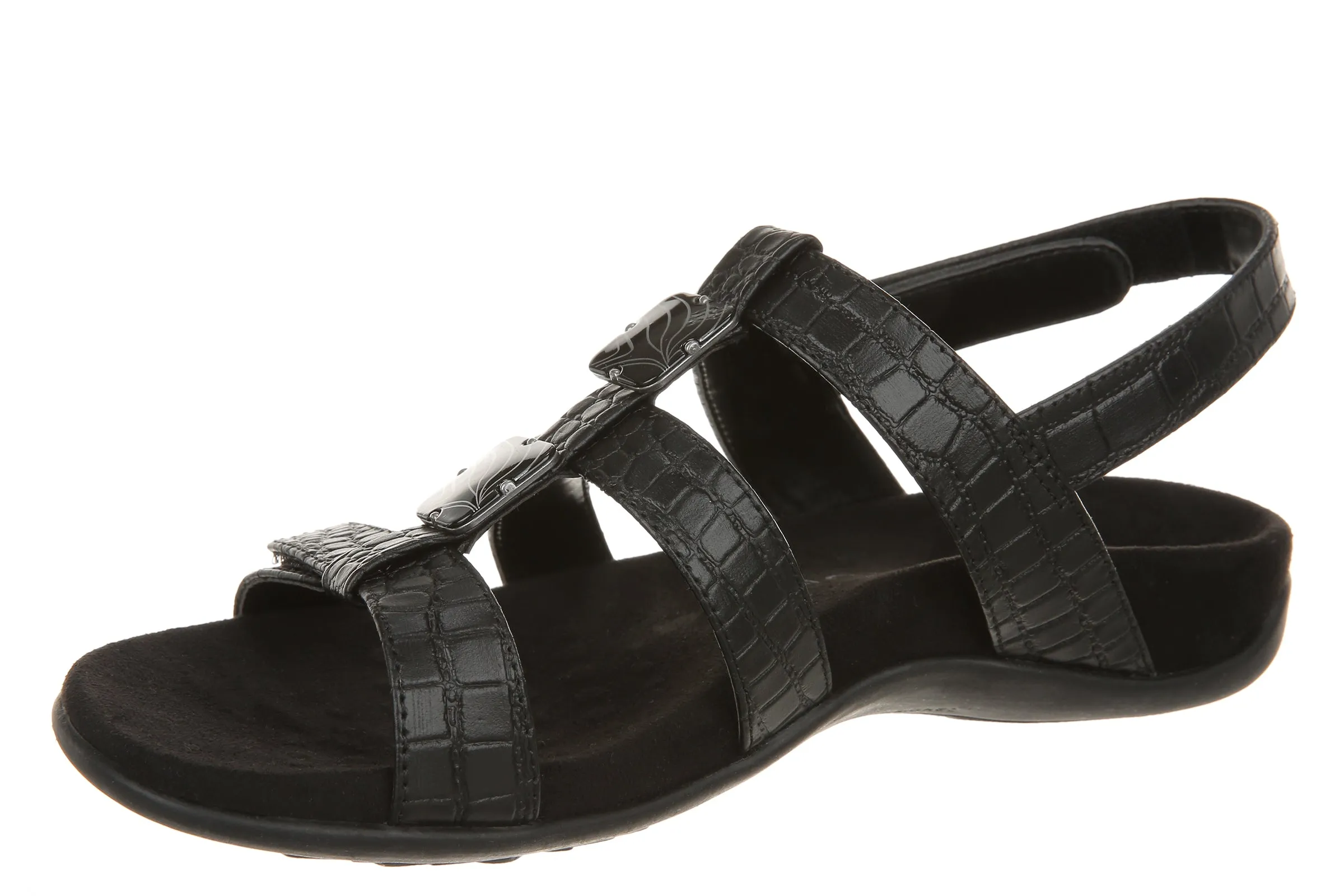 Vionic Amber Sandal Black Women's