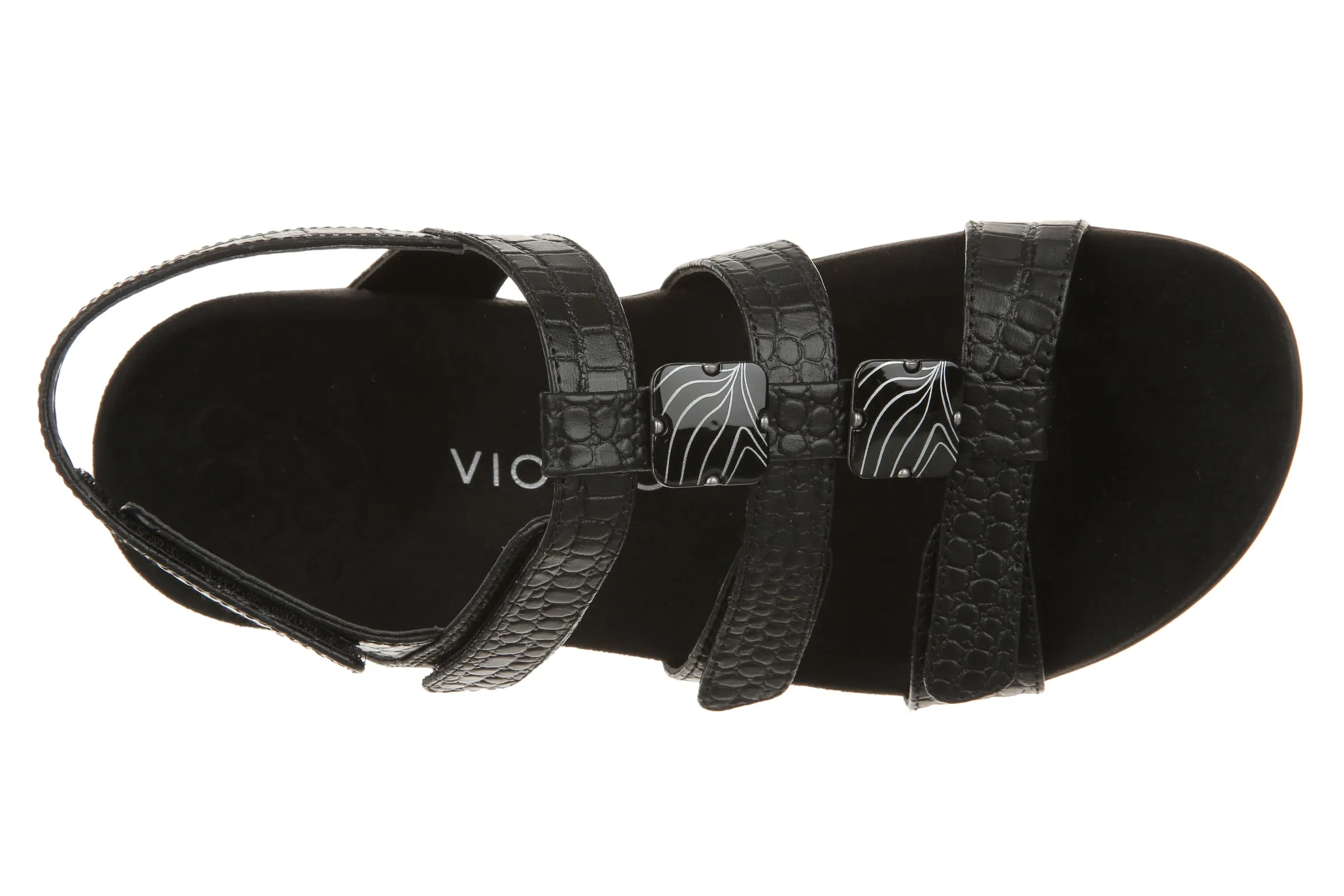 Vionic Amber Sandal Black Women's