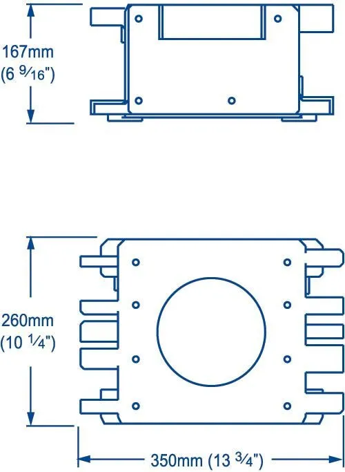 Whale Shower & Sink Waste System 8 litre - 12 or 24V