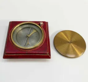 William IV Desk Compass with Inclinometer by John Newman of Regent Street