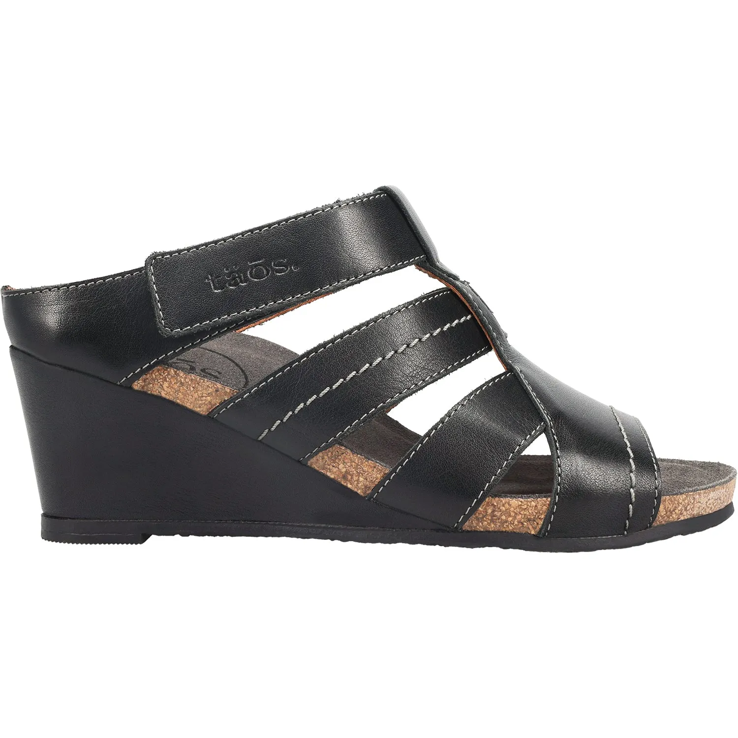 Women's Taos Lydia Black Leather