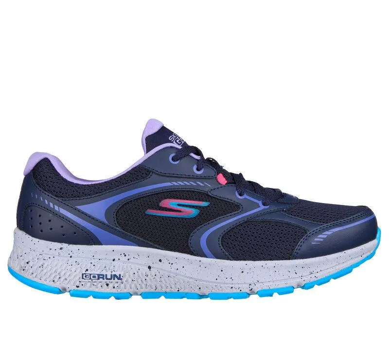 Women's Wide Fit Skechers 128285 Go Run Consistent Vivid Horizon Trainers